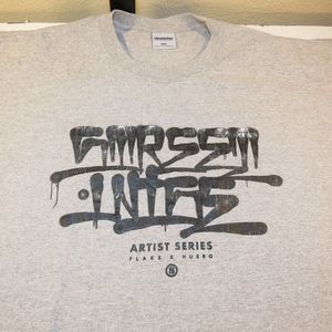 STREETWISE FLAKS x HUERO GRAFFITI ART SERIES TEE T SHIRT Mens 5XL Streetwear